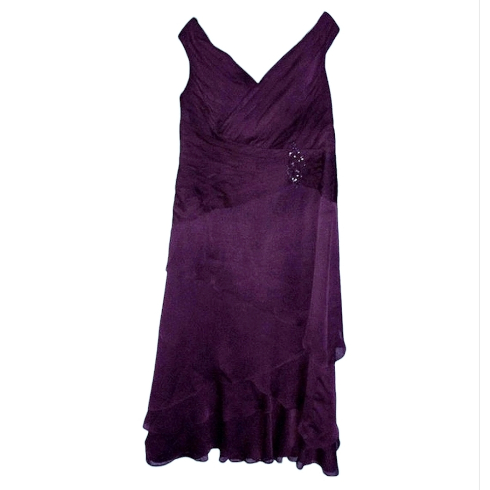🪻Elegant Purple Mother Of The Bride Groom Evening Dress Jade By Jasmine